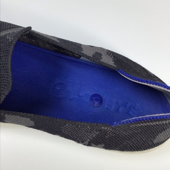 Rothy’s The Original Slip on Sneaker in Grey Camo Size 10. - Picture 9 of 11